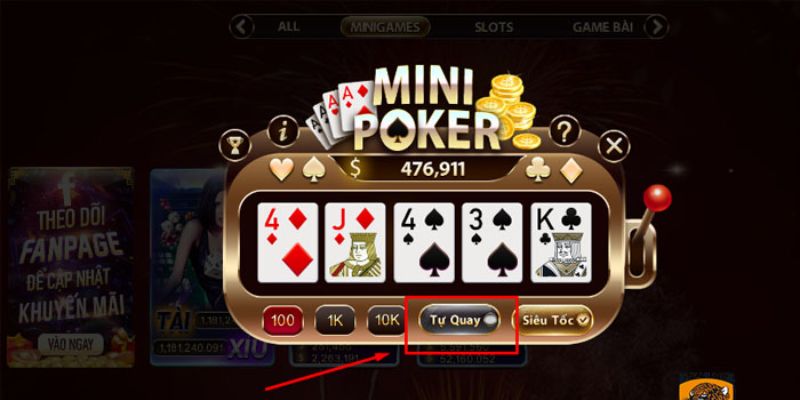 Mini Poker Tại Hit Club